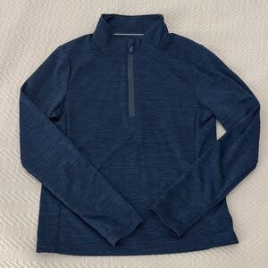 Vineyard Vines Sankaty Navy Quarter-Zip Pullover